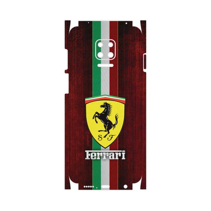 برچسب پوششی ماهوت مدل Ferrari-FullSkin مناسب برای گوشی موبایل شیائومی Redmi Note 9s MAHOOT Ferrari-FullSkin Cover Sticker for Xiaomi Redmi Note 9s